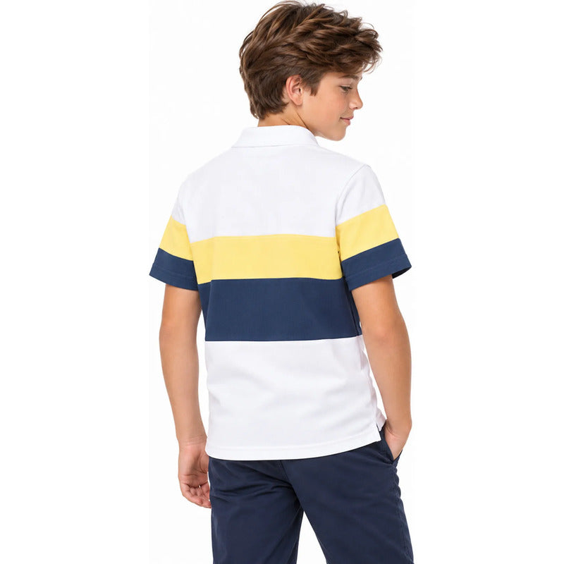 Playera Polo Infantil Y Juvenil Mod.6168 Nukutavake Mayoral® Multicolor 18 Años Lisa