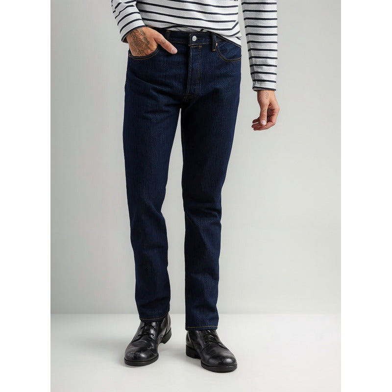 Pantalón Recto De Hombre 005010115 Mod. 501 Marca Levis ®