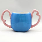 Taza Tarro De Ceramica 650ml Asas Grandes Stitch Multicolor Stitch 1778