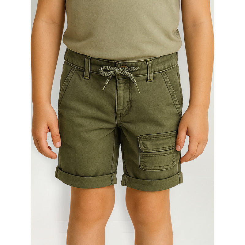 Bermuda Short De Niño Mod.215-9006al Marca Losan®