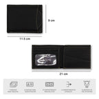 Cartera De Piel Con Mini Tarjetero Mod.711 Marca Giron®