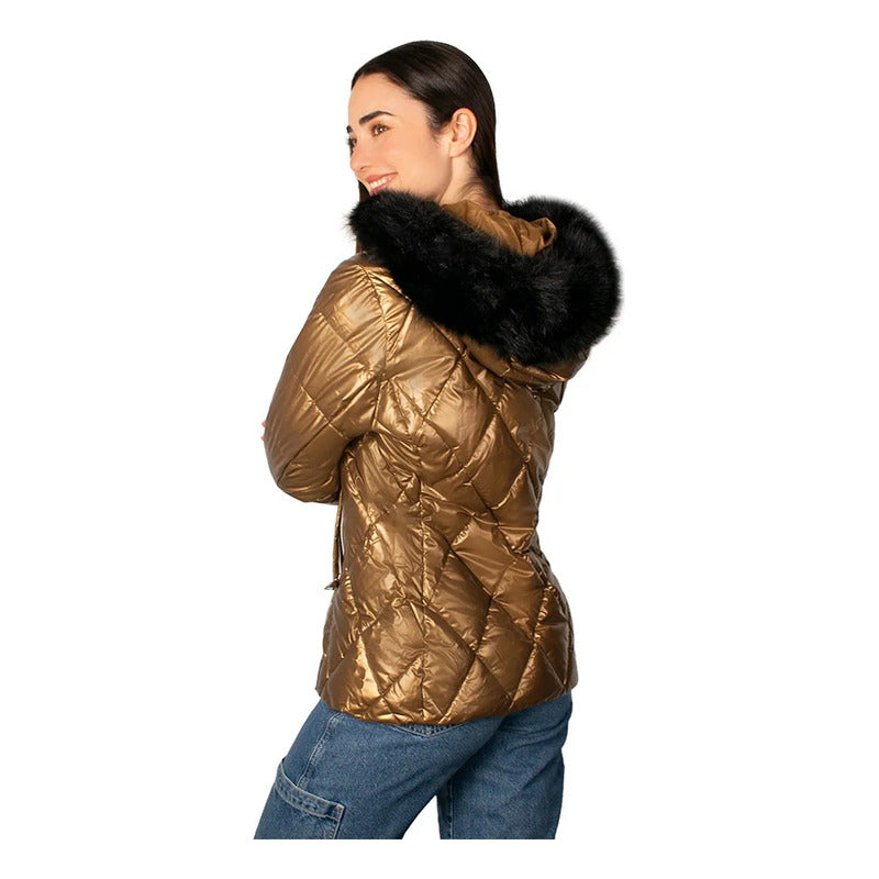 Chamarra Capitonada Para Mujer Dw86-pol7133 Greenlander®