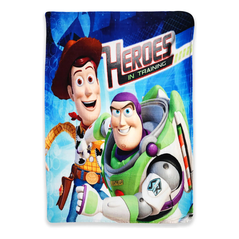 Cobertor Ligero Super Suave Matrimonial Diseños Providencia® Toy Story Hero 850 G Multicolor