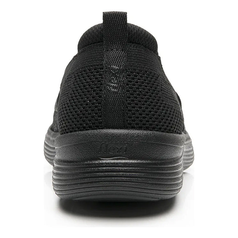 Tenis Casual Tejido Slip On Para Mujer 104932 Marca Flexi®