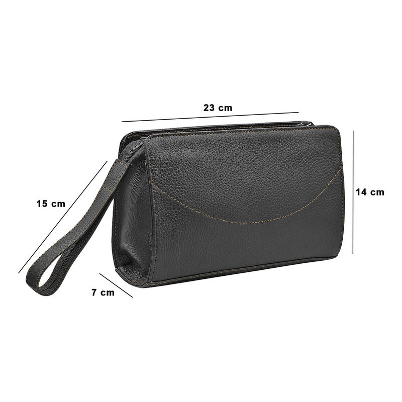 Sobaquera Neceser De Piel Para Caballero Marca Giron®