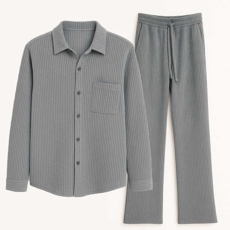 Conjunto Mujer Canale Casual Mod.048 Aldrete® Gris Canalé Ch