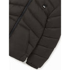 Chamarra Acolchada Para Niño Mod.7462 Marca Mayoral® Marrón Oscuro 10 Lisa