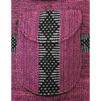 Mochila Artesanal Tejida Tipo Morral Con Bolsillo Frontal 10kg
