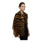 Bufanda Suave Elegante Para Mujer 182x72cm Multiusos Multicolor Animal Print Unitalla