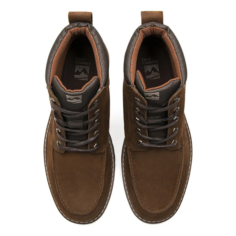 Bota Casual Country Para Hombre Mod.417404 Marca Flexi®