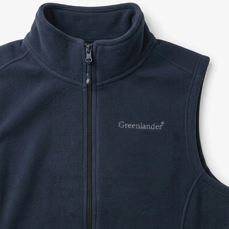 Chaleco Fleece Para Mujer Mod. Dw89-vfce8324 Greenlander® Navy Lisa Eg