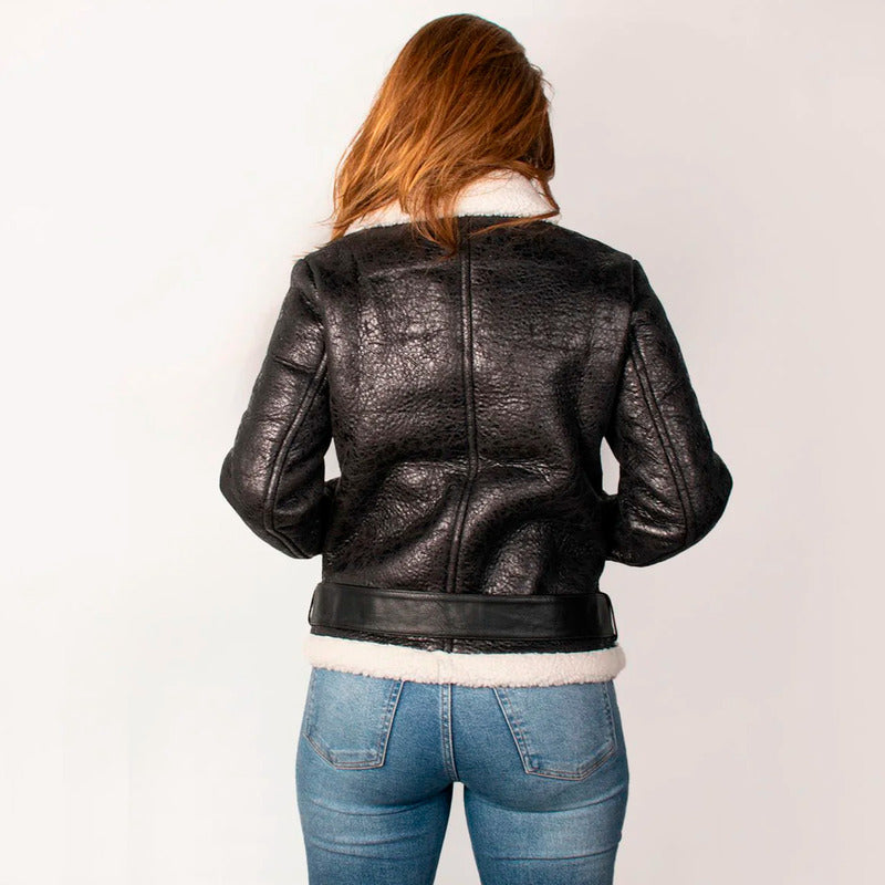 Chamarra Para Mujer Tipo Vinipiel Dw89-gam7289 Greenlander®