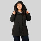Chamarra Rompevientos Para Mujer Dw86-ny8595l Greenlander® Negro 2x Lisa
