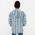 Suéter Poncho Canguro Artesanal Hoodie Acrilico Colores