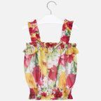 Blusa Ligera Para Niña Mod.6172 Sandia Marca Mayoral® Sandia Floreado 16 Años