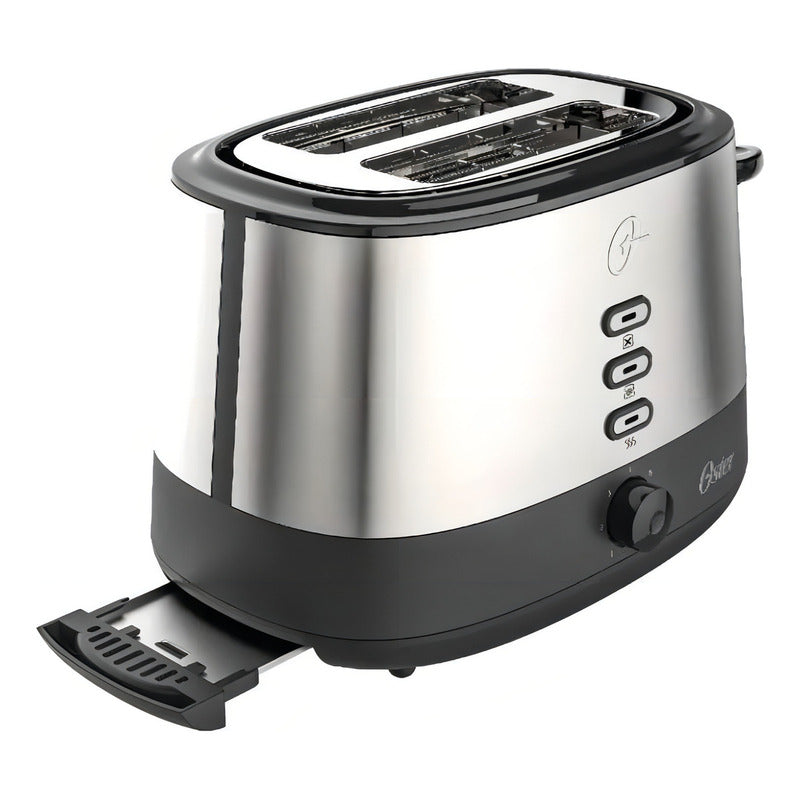 Tostadora Acero Inoxidable 2 Rebanadas Tssttr500 Oster® Color Plateado