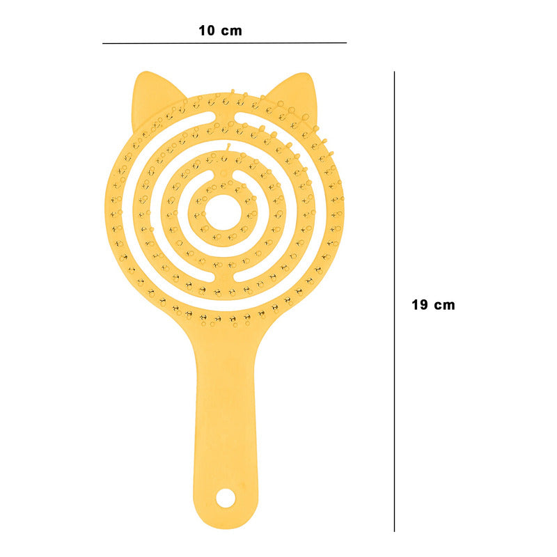 Cepillo Hueco Anti Enredos Cabello Grueso Y Delgado Flori®