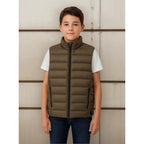 Chaleco Casual Para Niño Mod.7396 Marca Mayoral® Marrón Claro 18