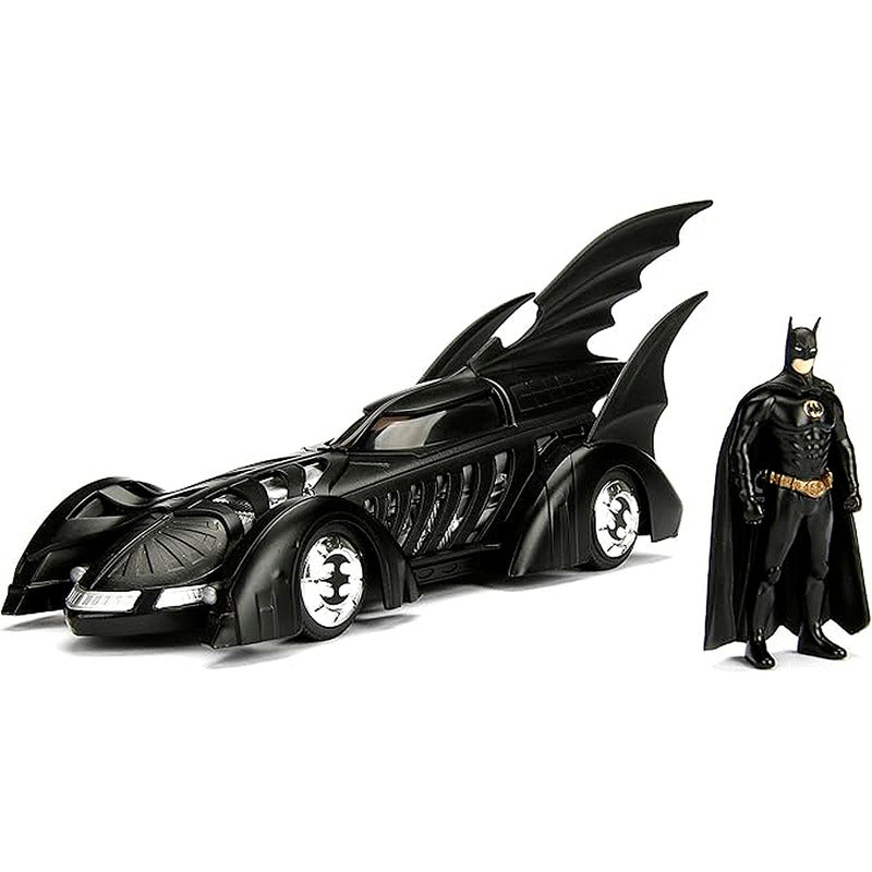 Batimovil & Batman Juguete De Plastico Mod. 98036 Batman Negro