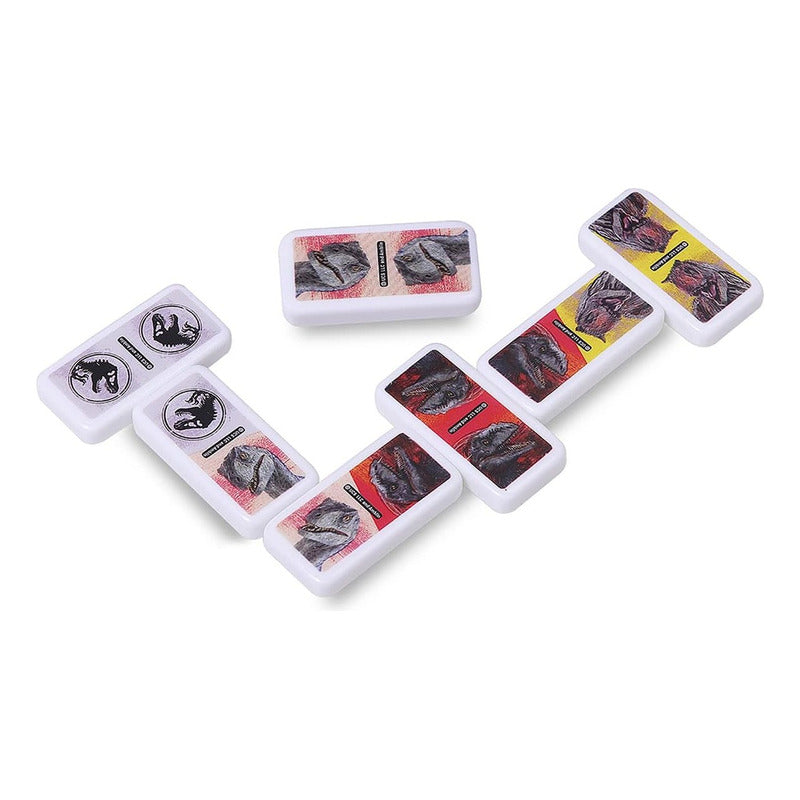 Juego Domino Jurassic World Mod.d-3440 Marca Novelty®