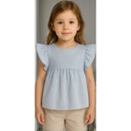 Blusa Ligera Holgada De Niña Mod.916-3003aa Marca Losan®