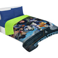 Cobertor Borrega Matrimonial 1.80x2.2m Infantil Providencia® Diseño De La Tela Star Command 2 Kg Multicolor