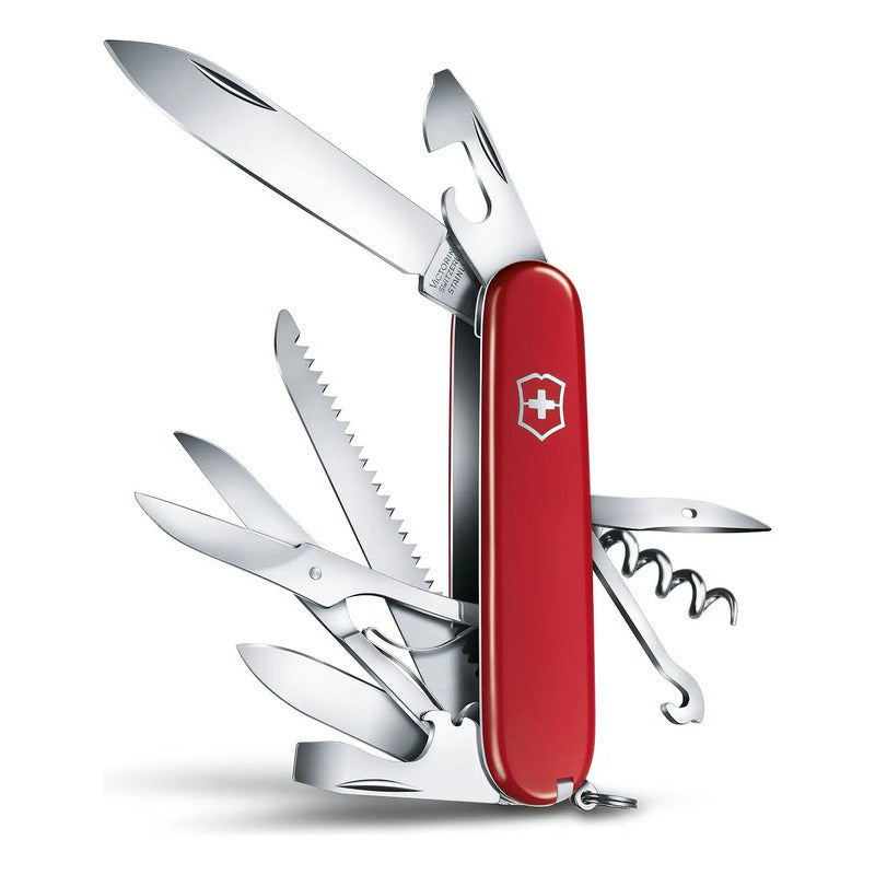Navaja Bolsillo Para Caza 1.3713 Huntsman Marca Victorinox®