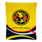 Cobertor Borrega Individual Futbol 1.50x2.00m Providencia® América 1 Kg Multicolor