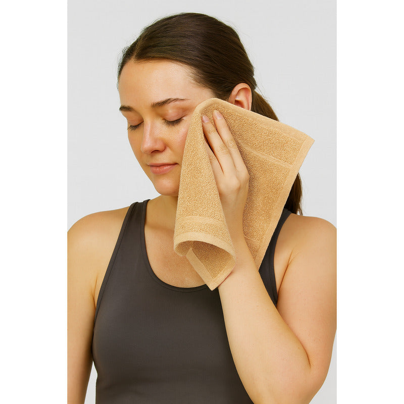Toalla Facial Económica Para Viaje Ó Gimnasio 30cmx32cm