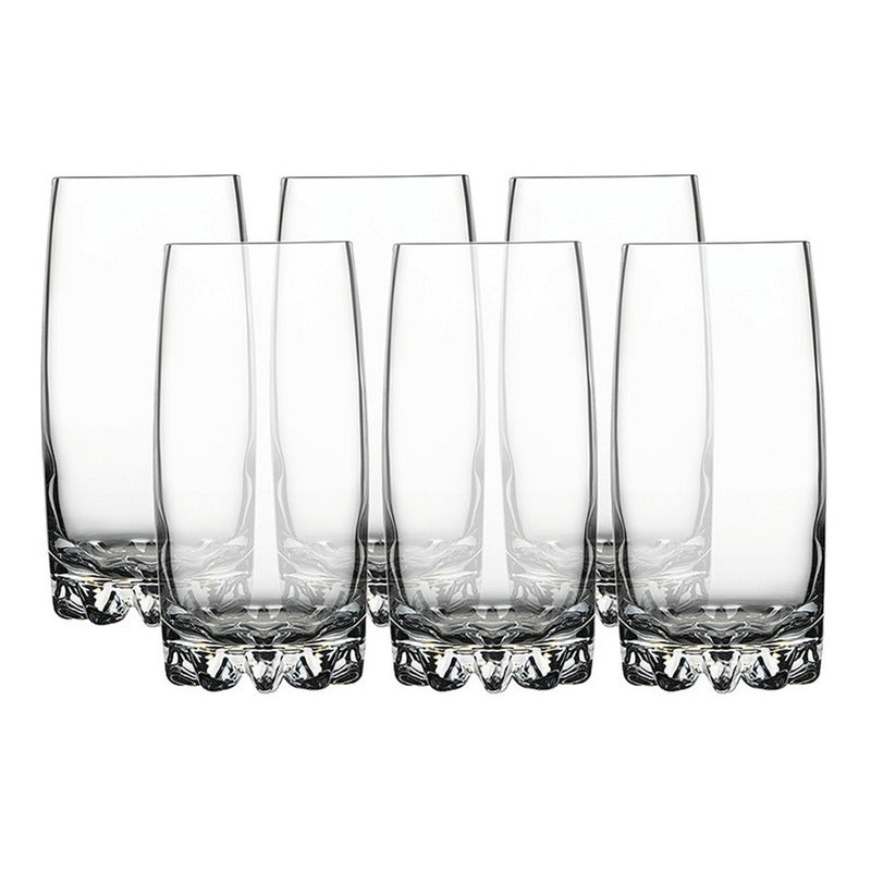 Vaso De Vidrio 6 Pz Mod.sylvana Marca Pasabahce® Vidrio