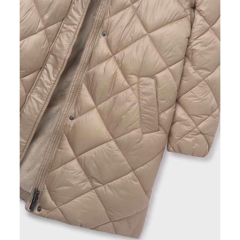 Chamarra Larga Con Forro Interior Afelpado Mod.7432 Mayoral®