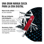 Navaja Multiherramienta Victorinox Cyber Roja Con 32 Funciones Rojo