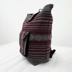 Mochila Artesanal Tejida Tipo Morral Con Bolsillo Frontal 10kg