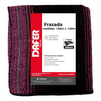 Frazada De Acrilico Afelpada Multiusos 1.20m X 1.50m Mod. Ac