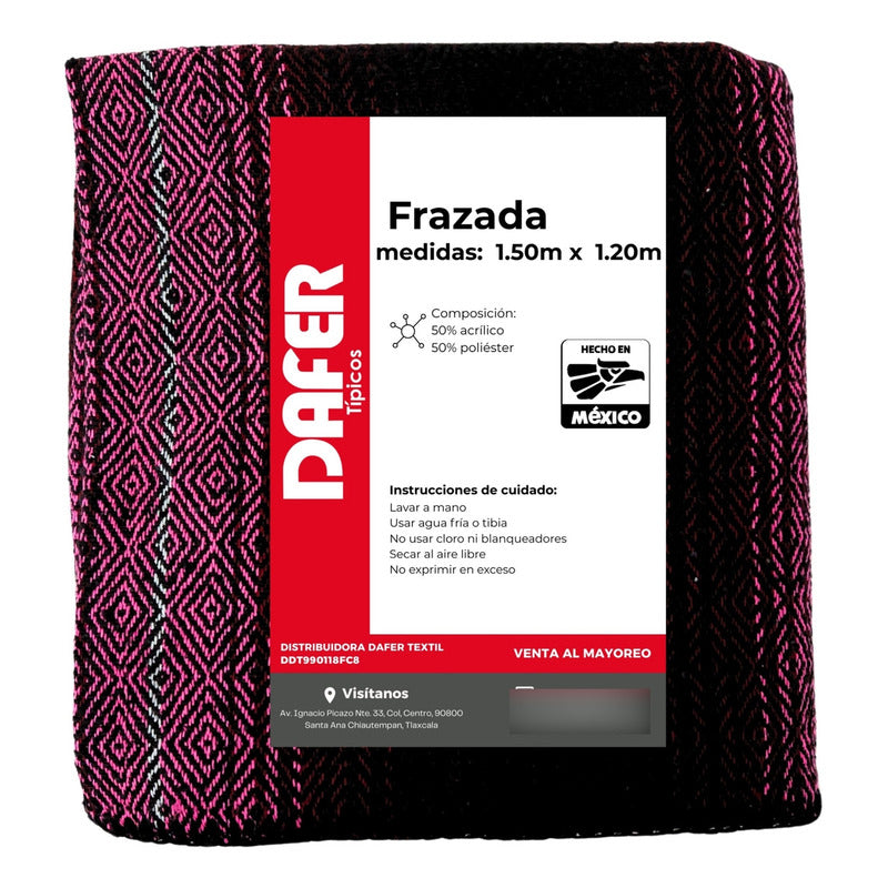 Frazada De Acrilico Afelpada Multiusos 1.20m X 1.50m Mod. Ac