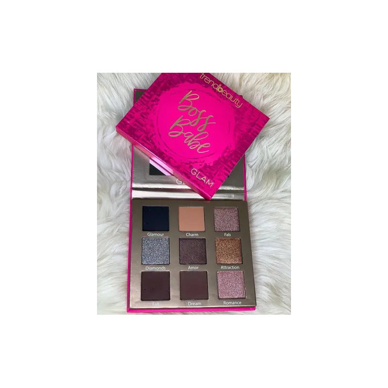 Paleta Sombras Trend Beauty Boss Babe Glam Diva Sassy 9 Colores Multi