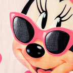 Cobertor Ligero Super Suave Matrimonial Diseños Providencia® Minnie Gafas 850 G Multicolor
