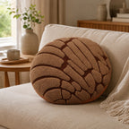 Cojín Decorativo Jacquard Concha 62cm Providencia® Marrón Concha Chocolate