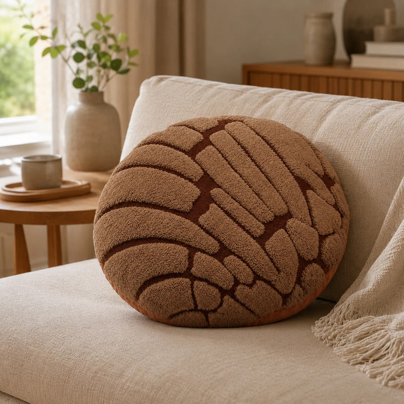 Cojín Decorativo Jacquard Concha 62cm Providencia® Marrón Concha Chocolate