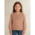Sueter De Niña Mod.7492 Rosado Marca Mayoral® Rosado Liso 18 Años