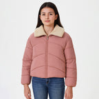 Chamarra Cuello Borrega Para Niña Mod.7437 Marca Mayoral®