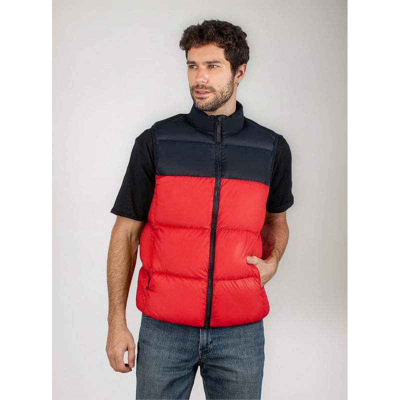 Chaleco De Hombre Mod. Cw83-vpol8763 Marca Greenlander®