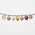 Collar Para Mujer Multidijes Boho Dorados Bisutería Fina Dorado
