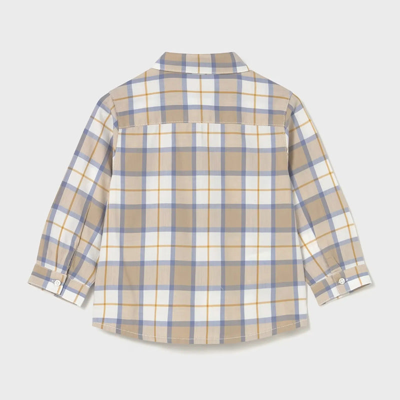 Camisa Casual Para Niño Mod.2109 Marca Mayoral® Cereal Geométrico 3 Años