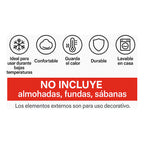 Cobertor Borrega Matrimonial 1.80x2.2m Infantil Providencia® Color Multicolor Diseño De La Tela Moana 2 Kg