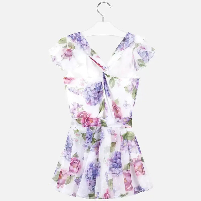 Vestido/mono Para Niña Floreado Marca Mayoral®