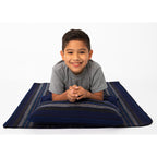 Frazada De Viaje Artesanal Con Almohada Set De Descanso