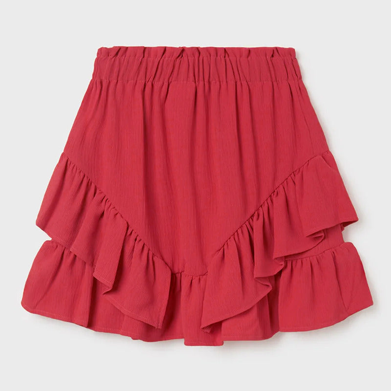 Falda Holanes Para Niña Mod.6903 Carmin Marca Mayoral®