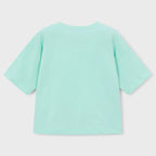 Blusa Casual Holgada Para Niña Mod.3016 Marca Mayoral® Anis Lisa 3 Años