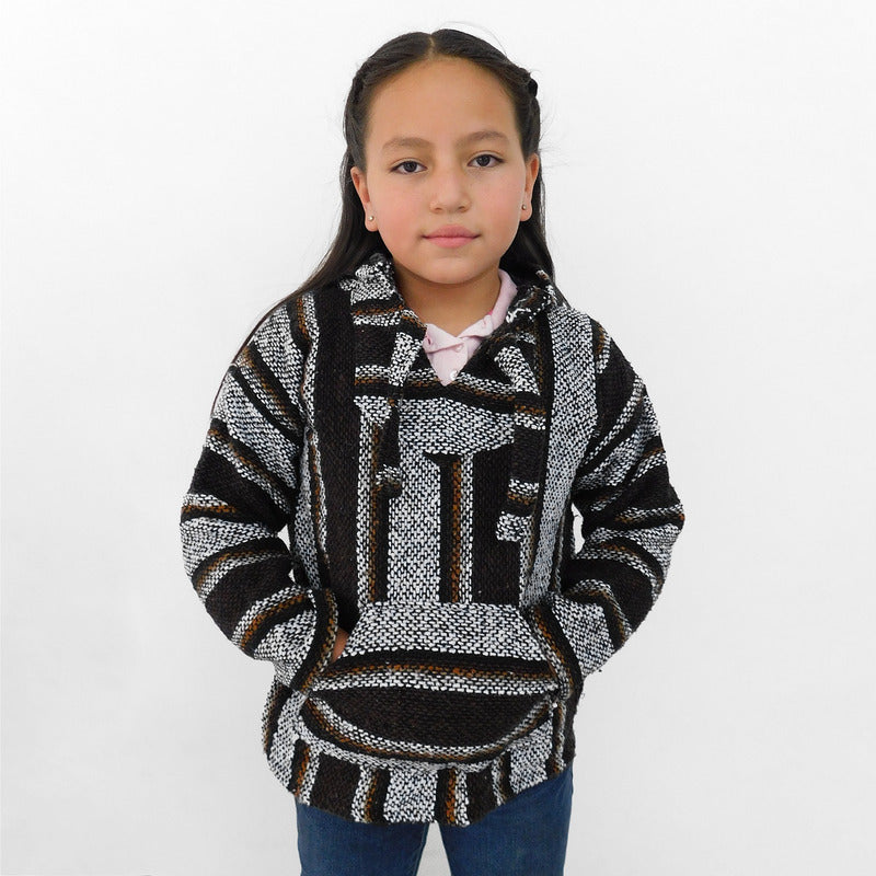 Sudadera Canguro Artesanal De Jerga Infantil